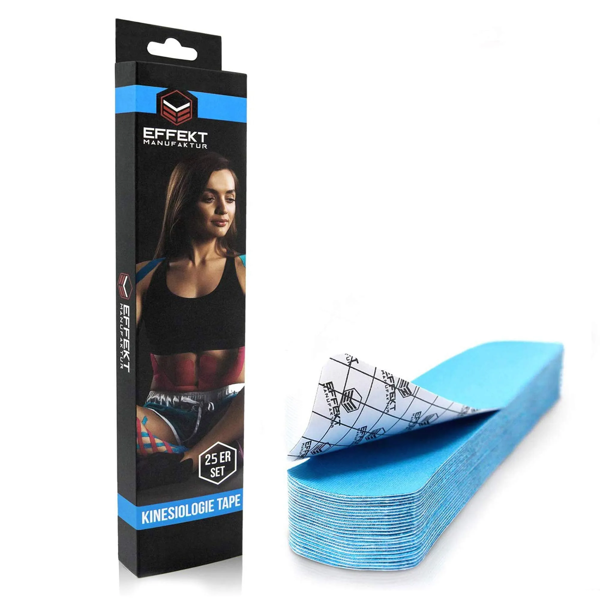 - 10 In X 2 In Pre-Cut Kinesiology Tapes In Many Colors I Waterproof