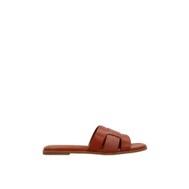 03534-700 Women's Flats Sandal-Brown