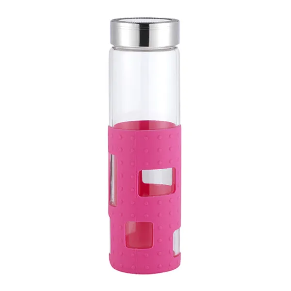 20 oz Silicone Rectangle Cutout Bottle