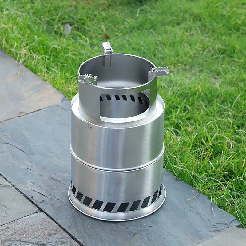 20cm*30cm Outdoor Camping Furnace Portable Camping Stove for Barbecue