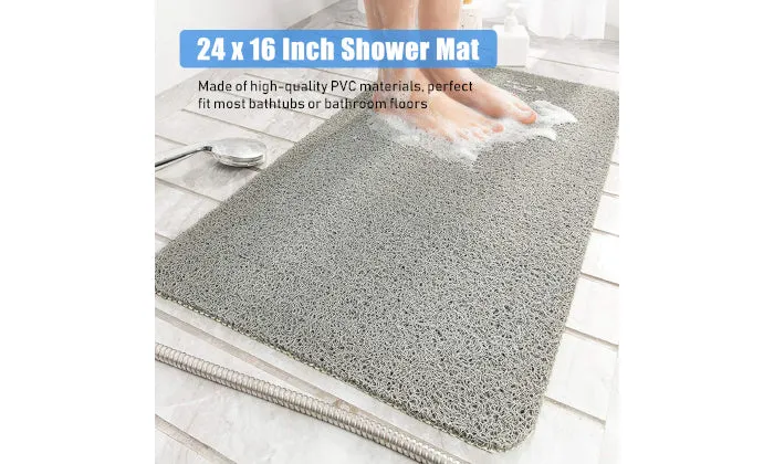 24 x 16 Inch Anti-Slip Shower Mat