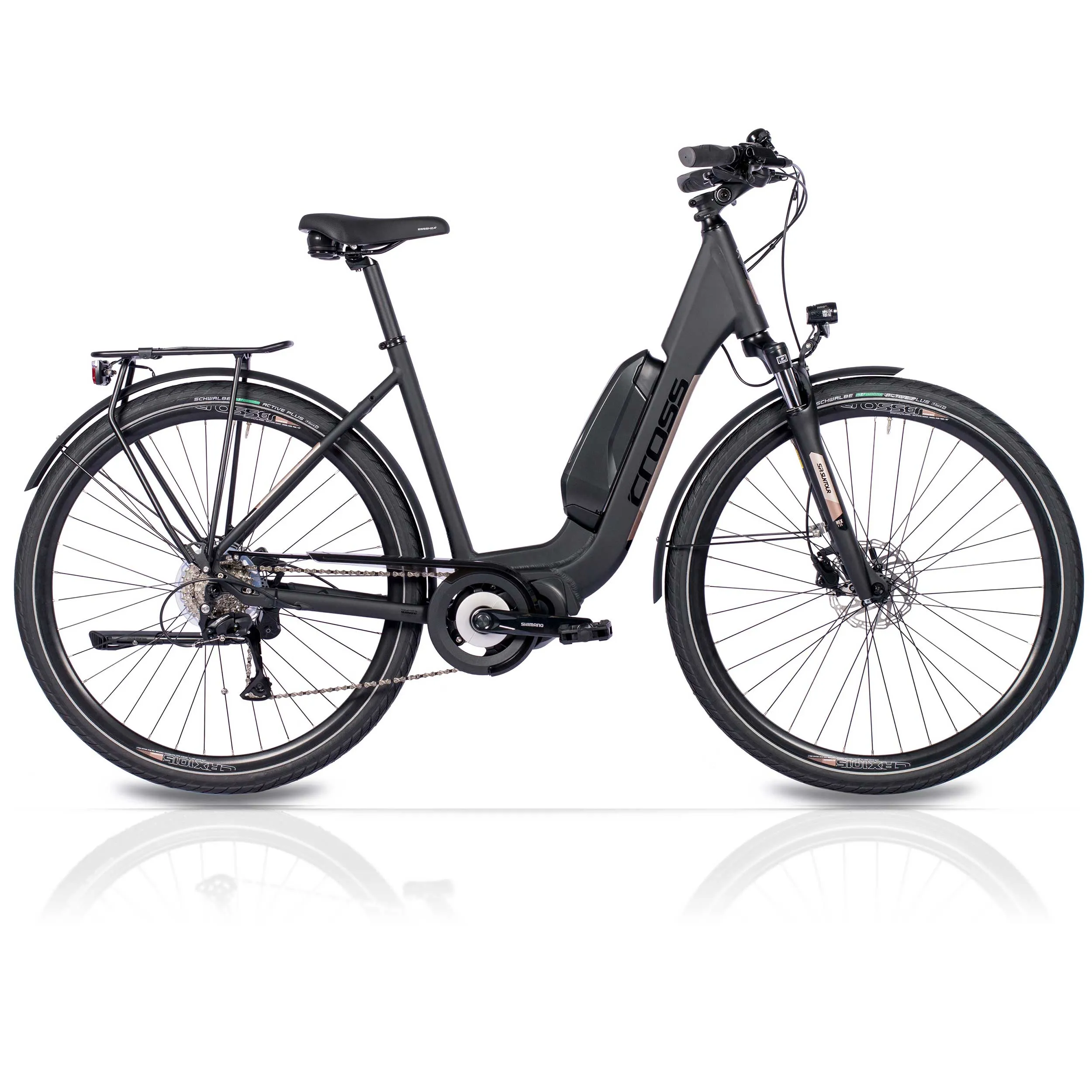 28 Zoll E-Bike Trekking Fahrrad LS WAVE V-TRON SHIMANO STеPS E-5000 418 Wh 9 GANG SHIMANO RD-T3000SGS