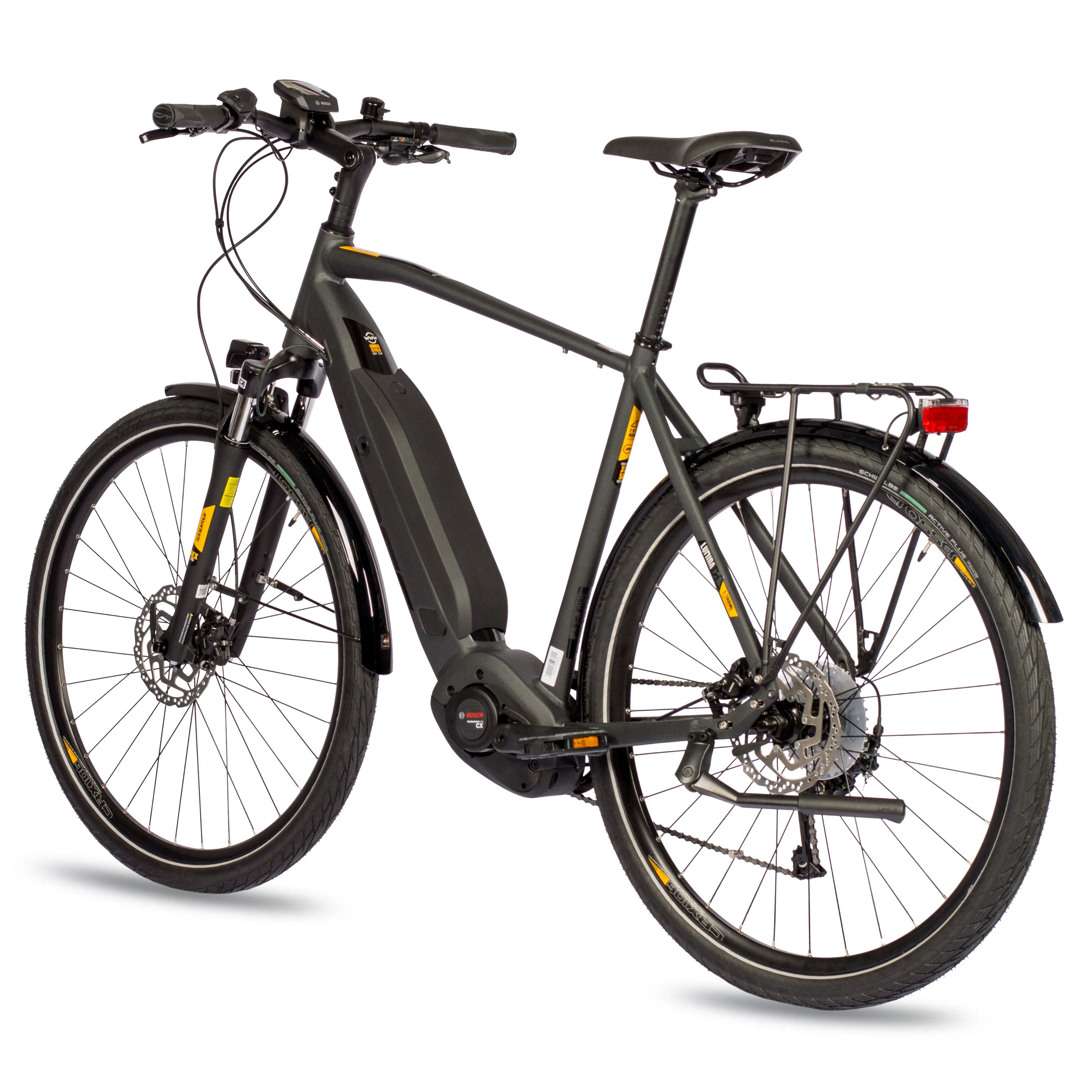 28 Zoll Herren E-Bike Trekking Fahrrad LUMINA BOSCH PERFORMANCE LINE CX GEN4 500Wh 9s SHIMANO ALIVIO