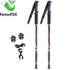 2Pcs/lot Anti Shock Nordic Walking Sticks