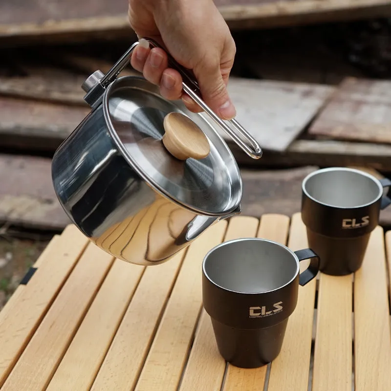 304 Stainless Steel Camping Pot