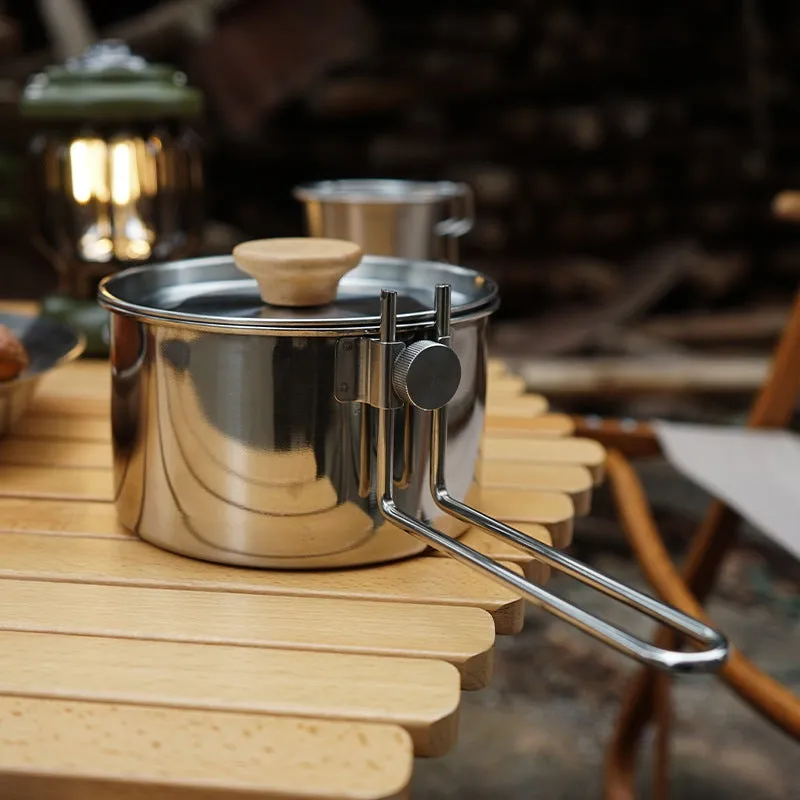 304 Stainless Steel Camping Pot