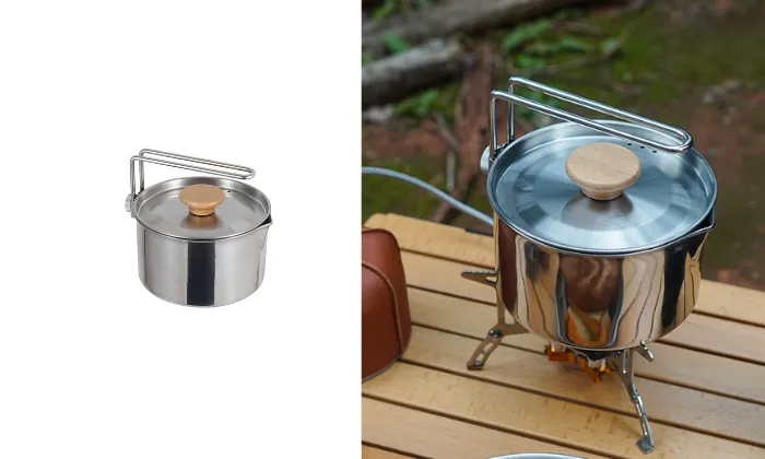 304 Stainless Steel Camping Pot