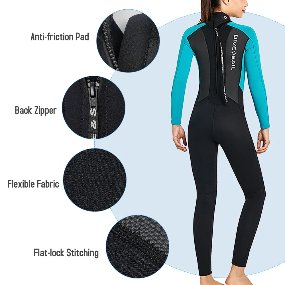 3mm Women Neoprene Wetsuit