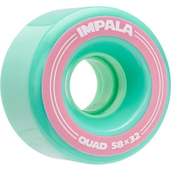 4 Pack Wheels Aqua