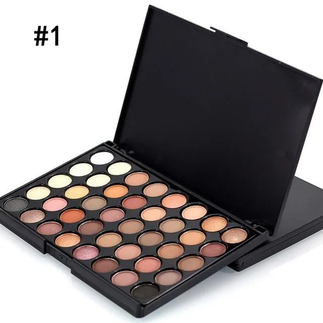 40 Color Matte Eye shadow Pallete