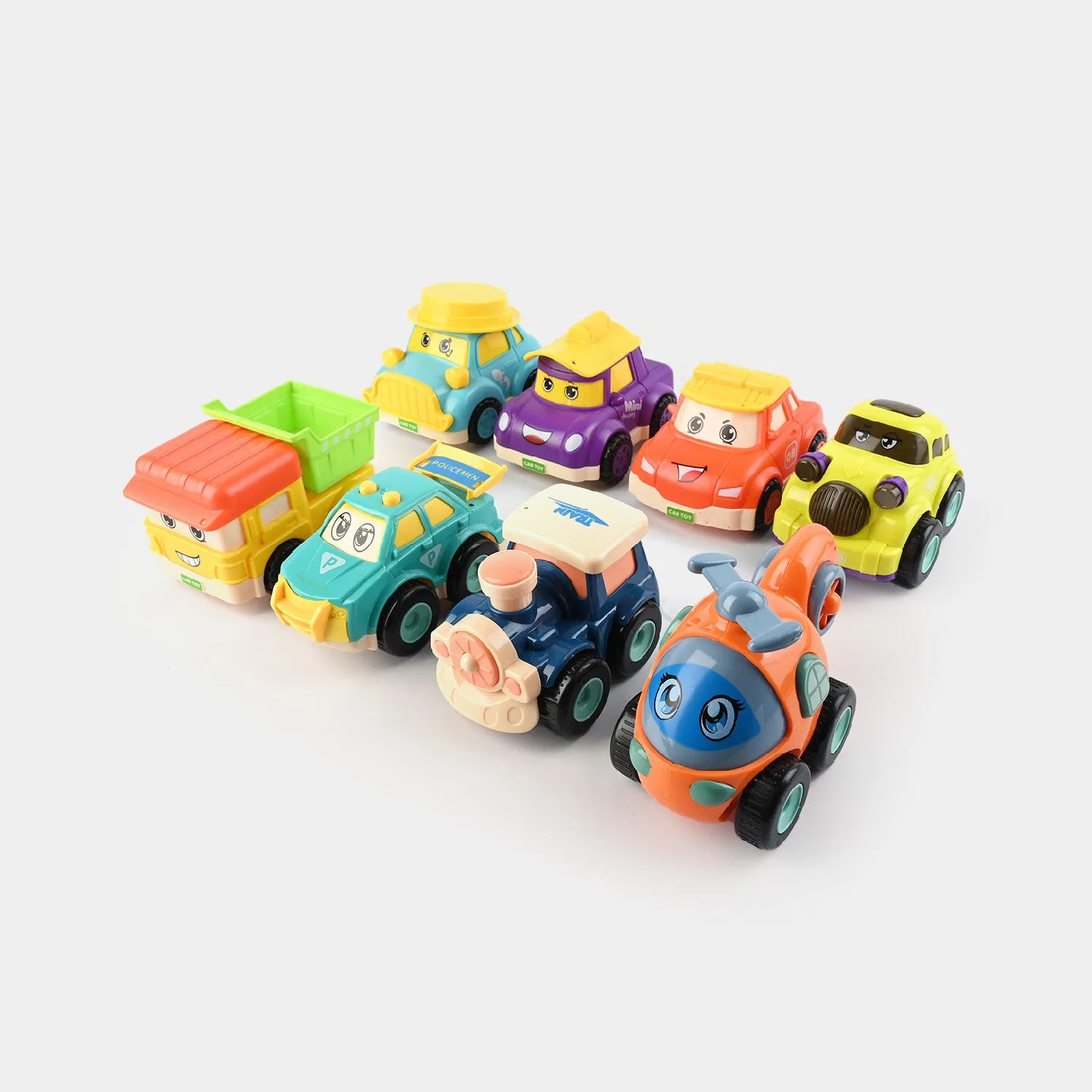 8-Piece Adventure Car Set