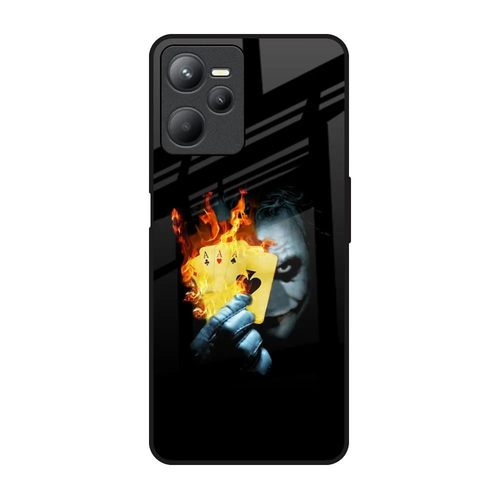 AAA Joker Glass Case for Realme C35