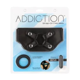 Addiction Strap On Harness - Black