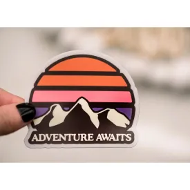 Adventure Awaits Sticker