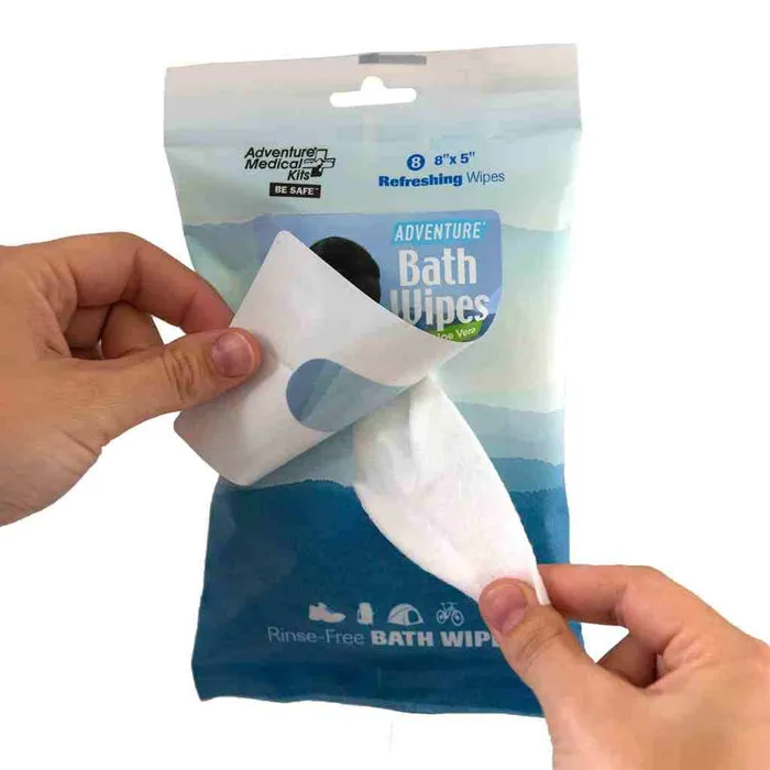 ADVENTURE BATH WIPES TRAVEL SIZE