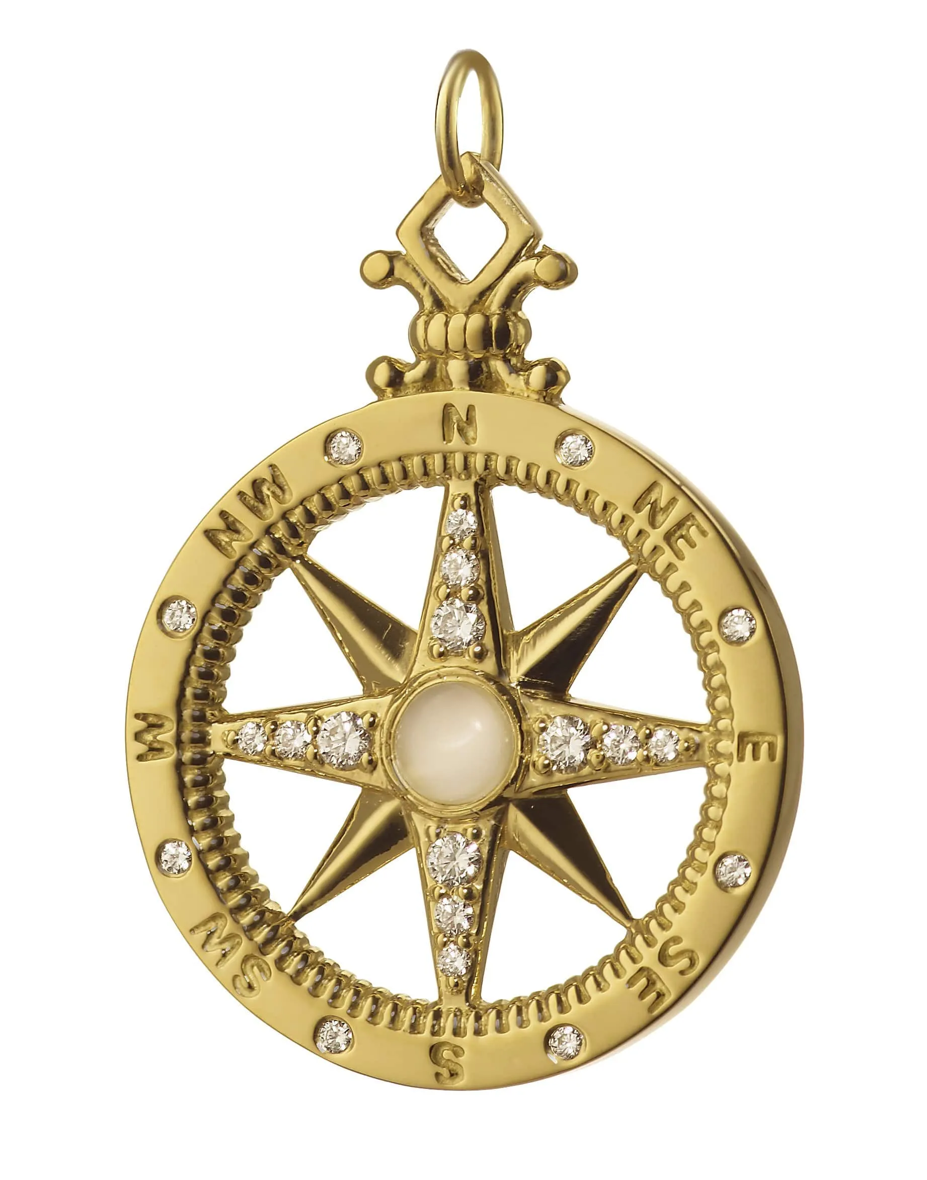 Adventure Compass Charm