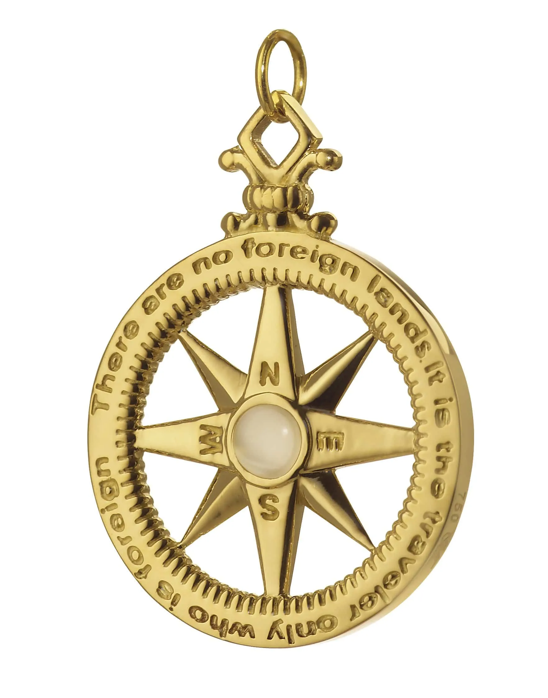 Adventure Compass Charm