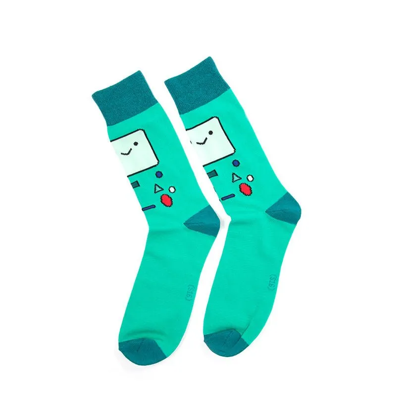 Adventure Time Beemo Crew Socks