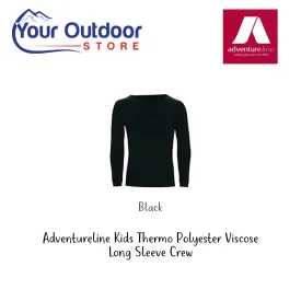 Adventureline Thermo Polyester Viscose Kids Long Sleeve Crew