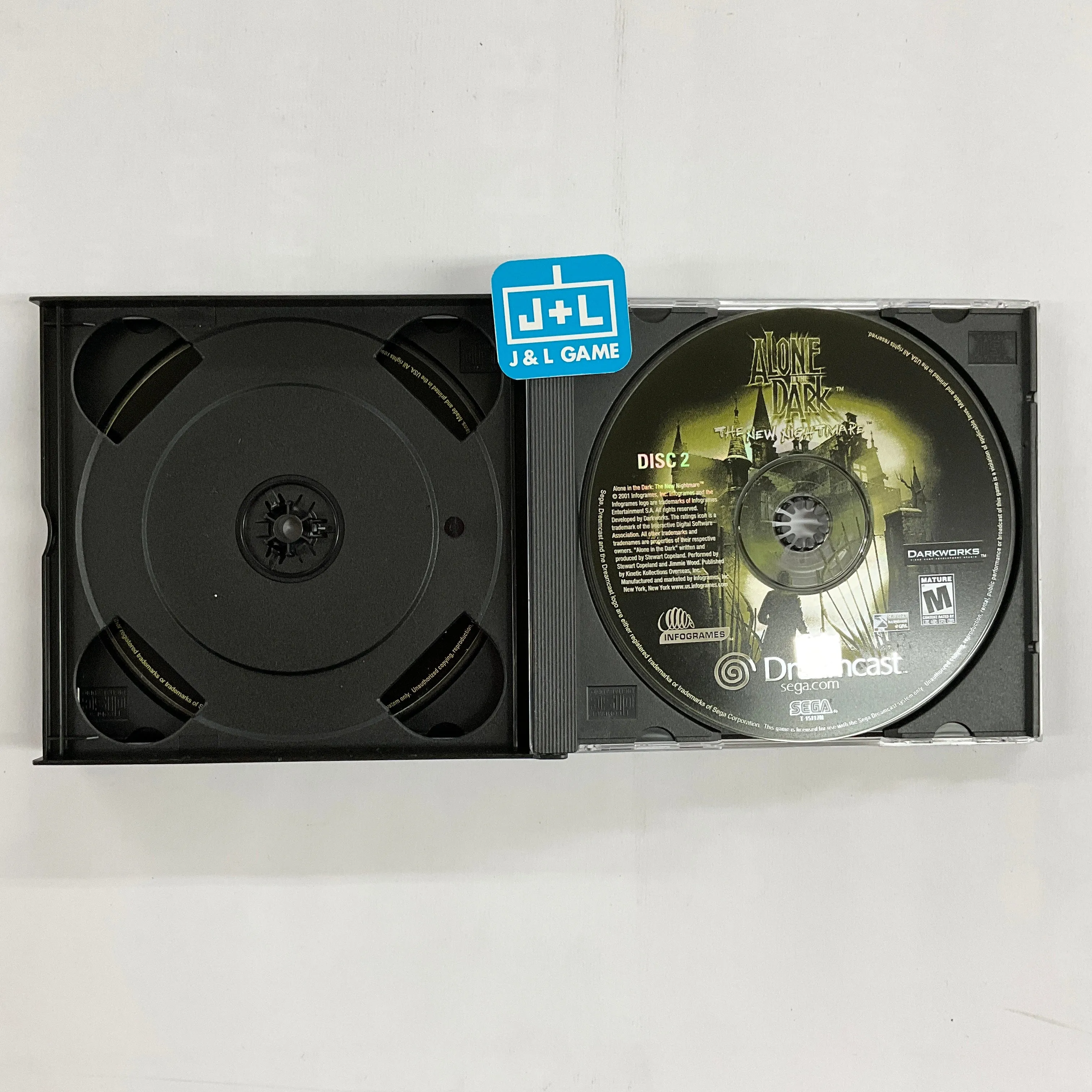 Alone in the Dark: The New Nightmare  - (DC) SEGA Dreamcast  [Pre-Owned]