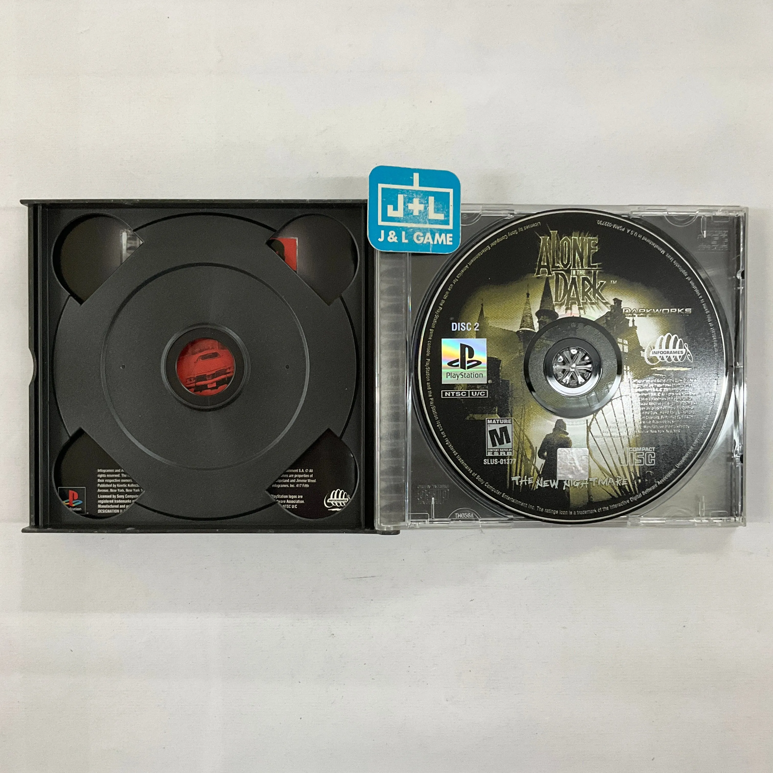 Alone in the Dark: The New Nightmare - (PS1) PlayStation 1 [Pre-Owned]