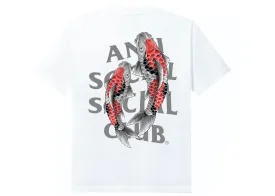 Anti Social Social Club Koi Garden 3M Reflective Tee White