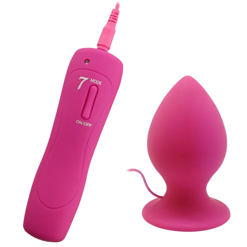 Aphrodisia 7 Mode Vibrating Anal Plug - Large