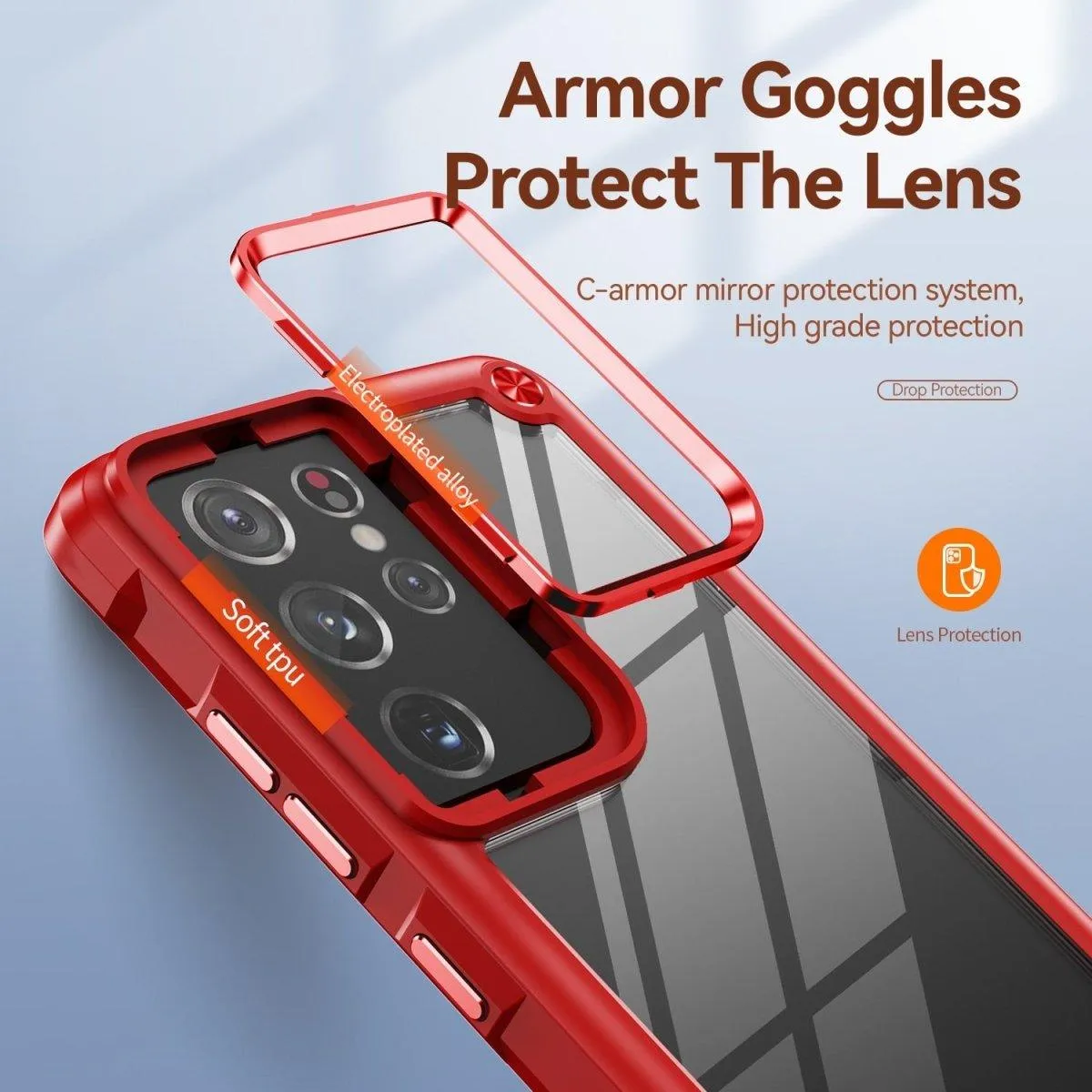 Ardeo 6-in-1 Liquid TPU Galaxy Protection Case