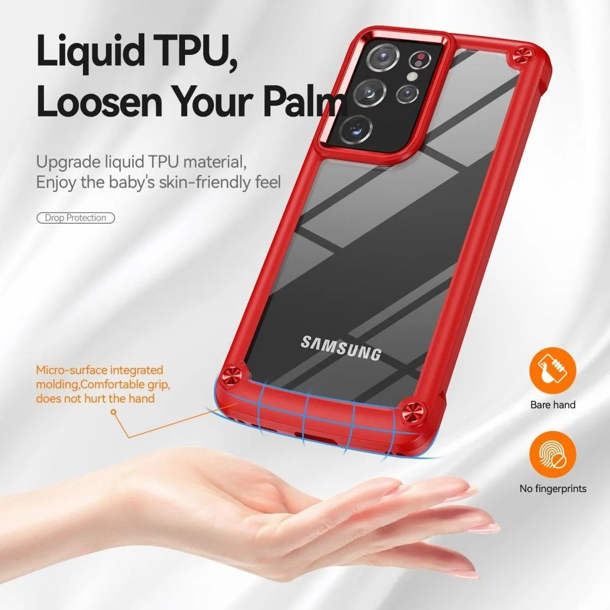 Ardeo 6-in-1 Liquid TPU Galaxy Protection Case