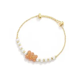 BABY JUICE Yummy Bear Adjustable Bracelet with Pearls