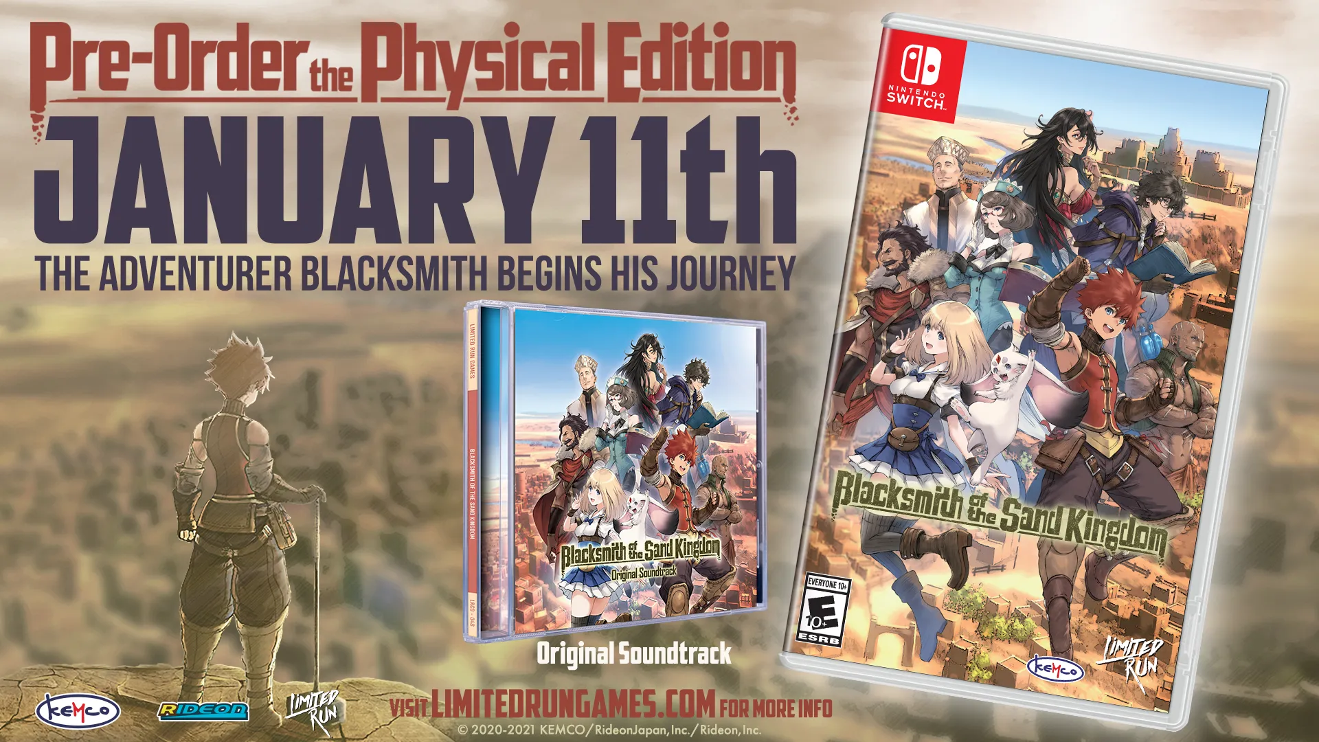 Blacksmith of the Sand Kingdom OST Bundle (Switch)