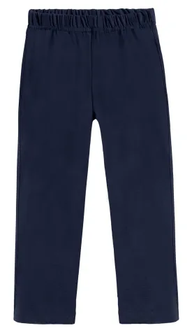 Boys Soft Cotton Athletic Pants - UPF 50  | Dark Navy