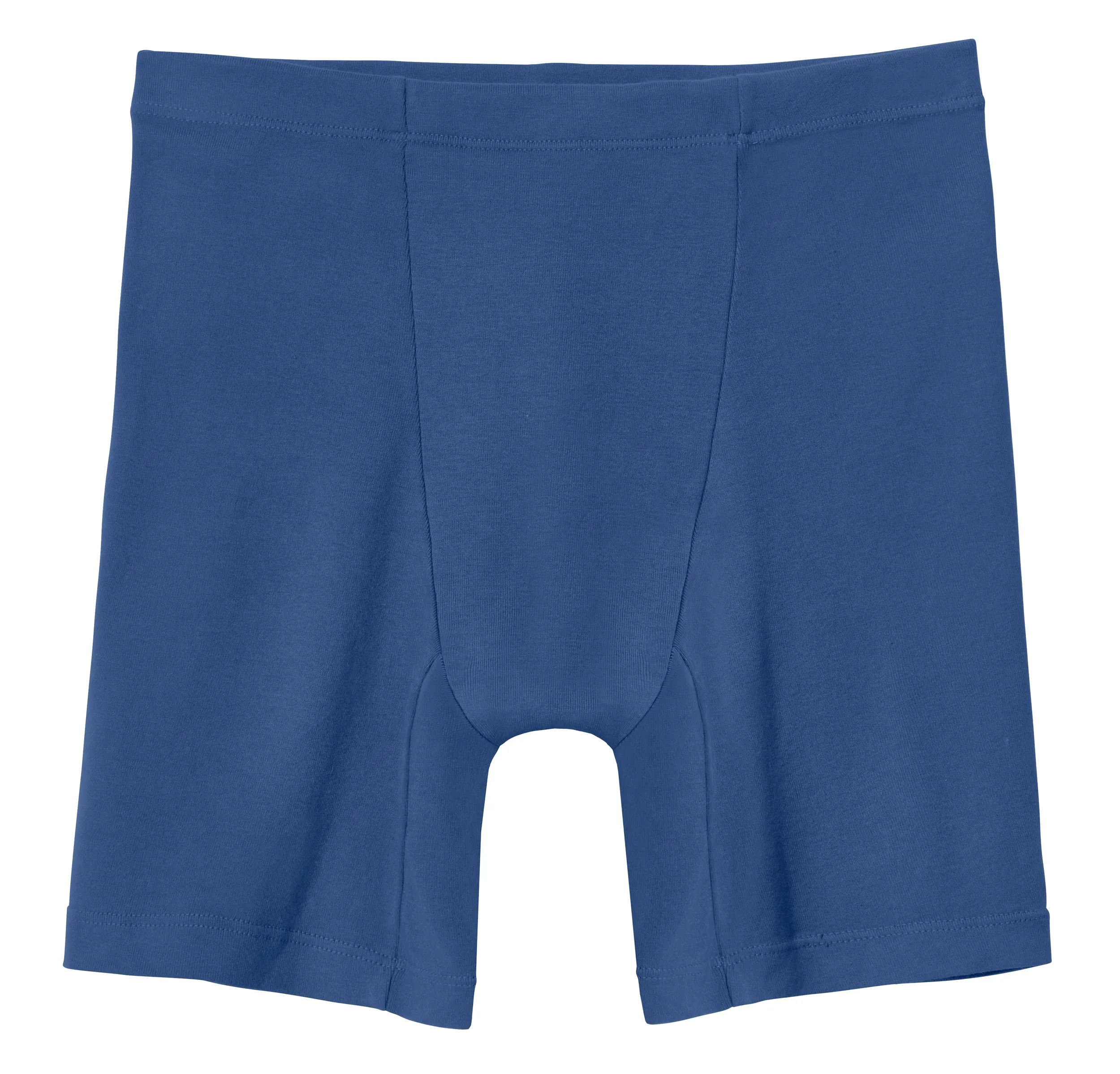 Boys Soft Organic Cotton Athletic Boxer Brief| Smurf