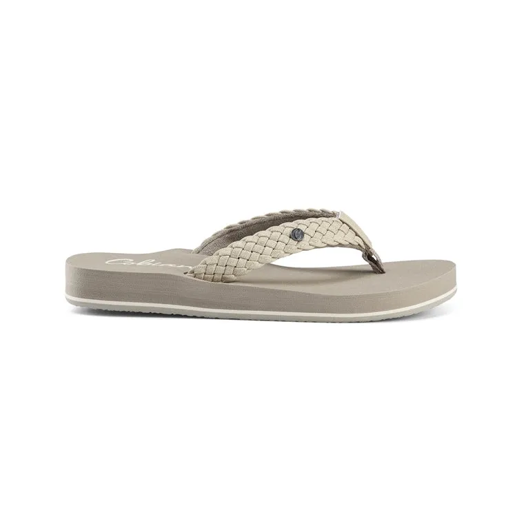 Braided Bounce Sandal - Cream