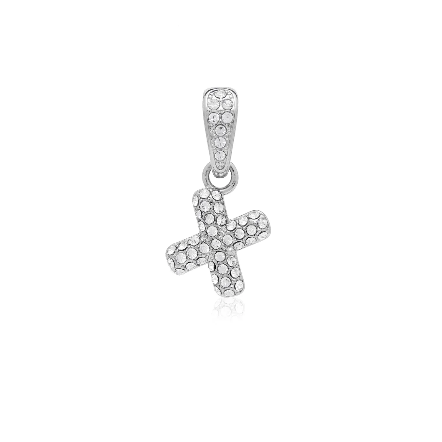 Bubble Initial Pendant (Silver)