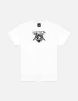 Camiseta Thrasher Eaglegram Blanco