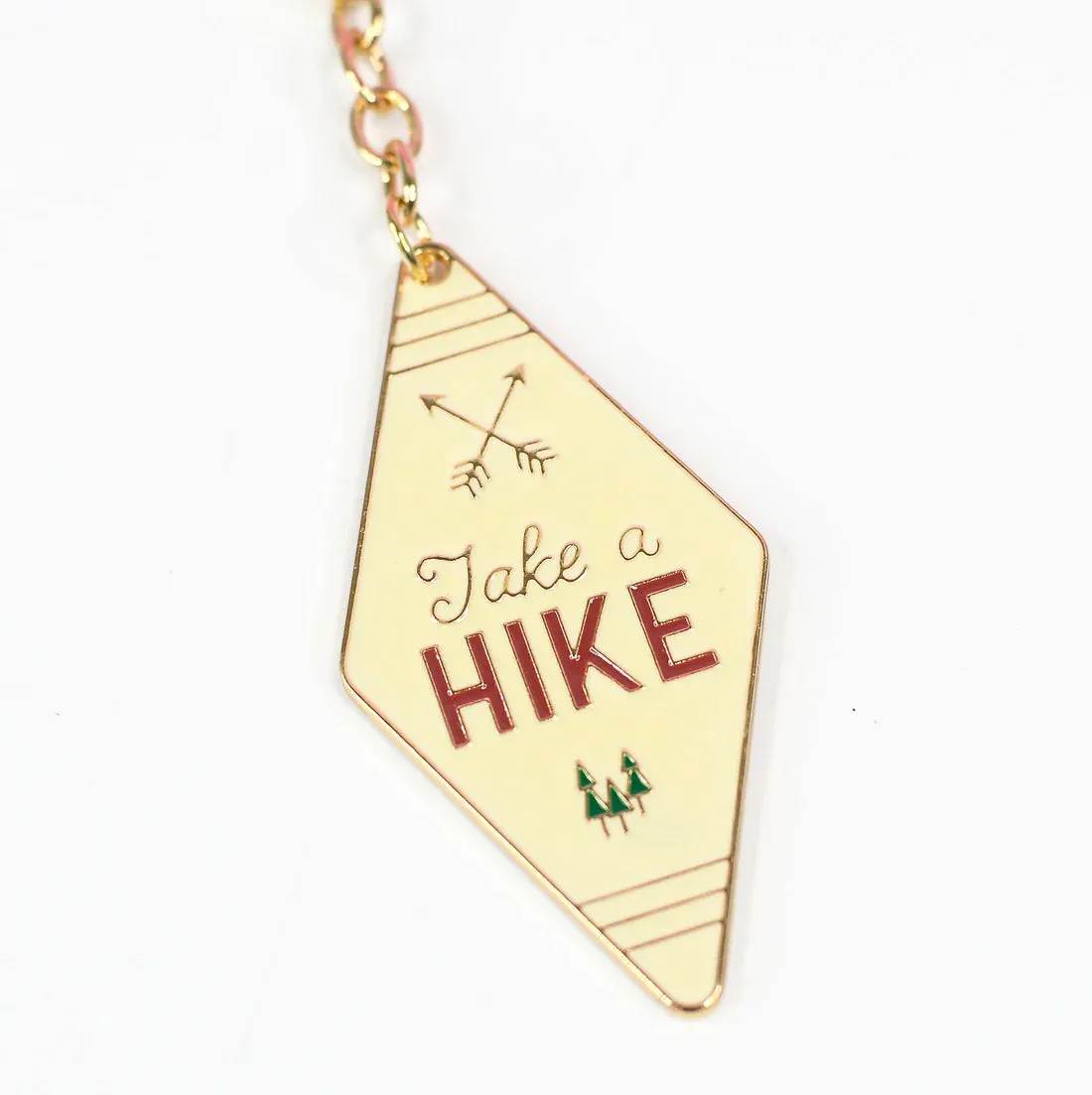 Camp Collection Enamel Keychain