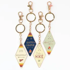 Camp Collection Enamel Keychain