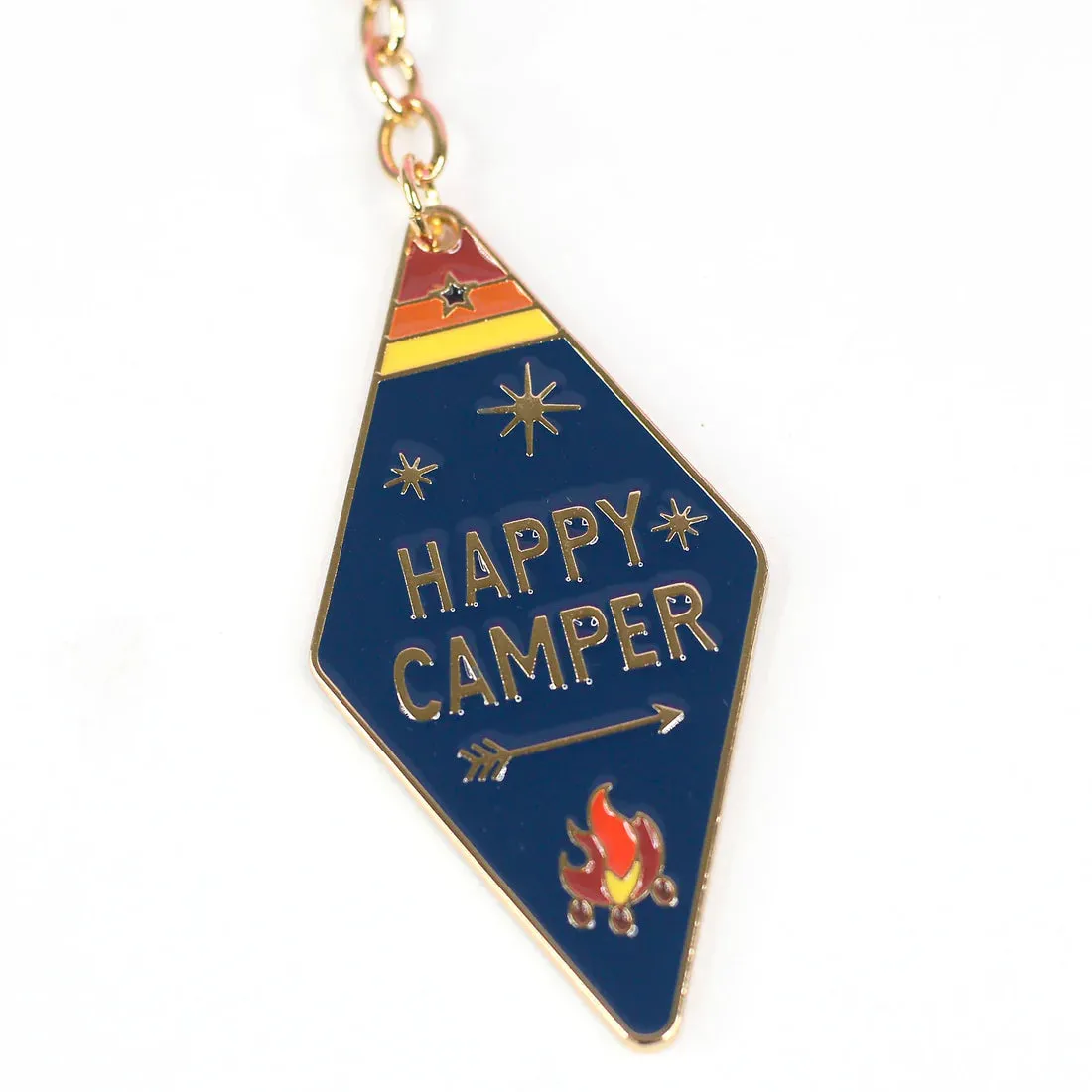 Camp Collection Enamel Keychain