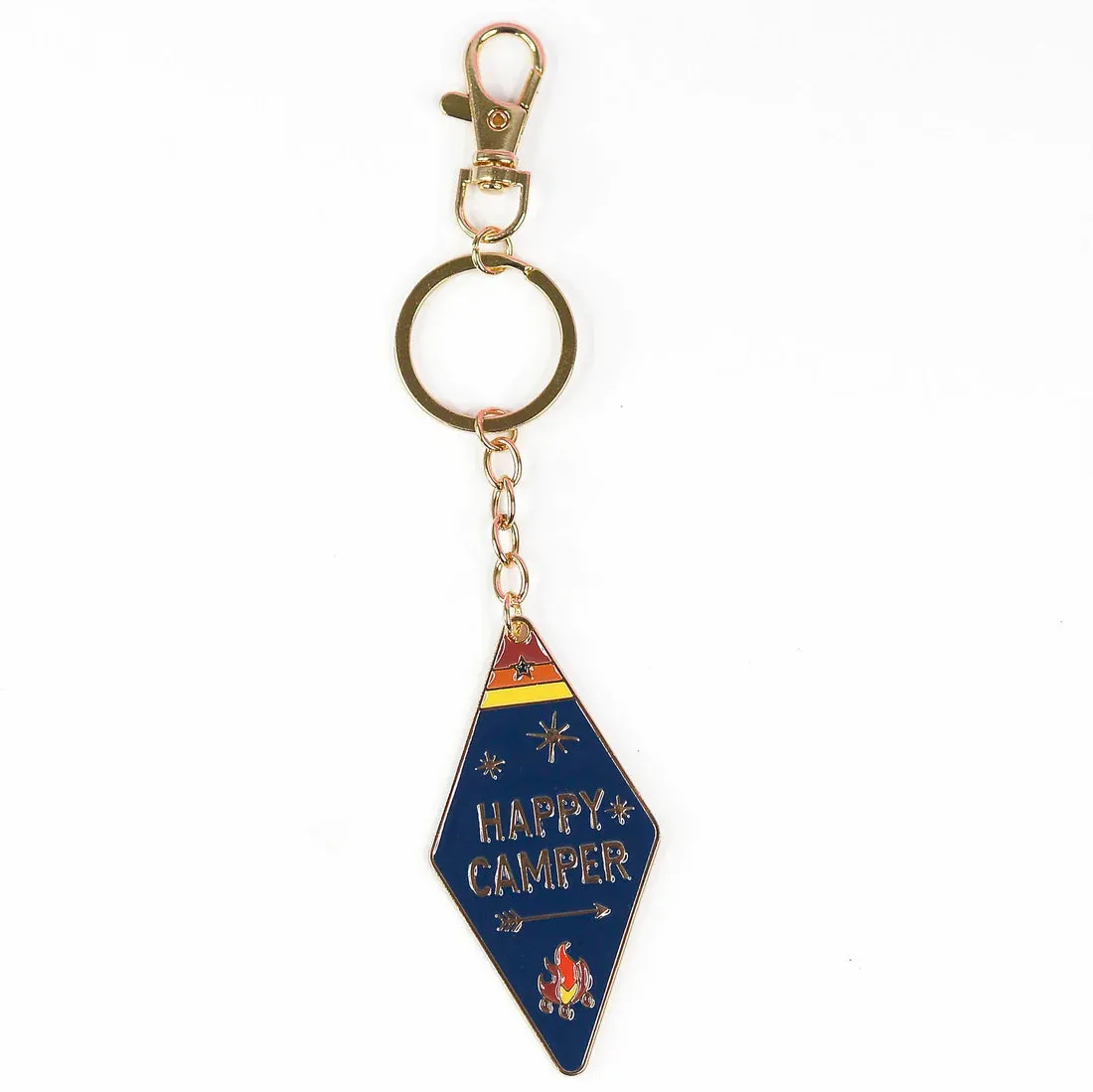 Camp Collection Enamel Keychain