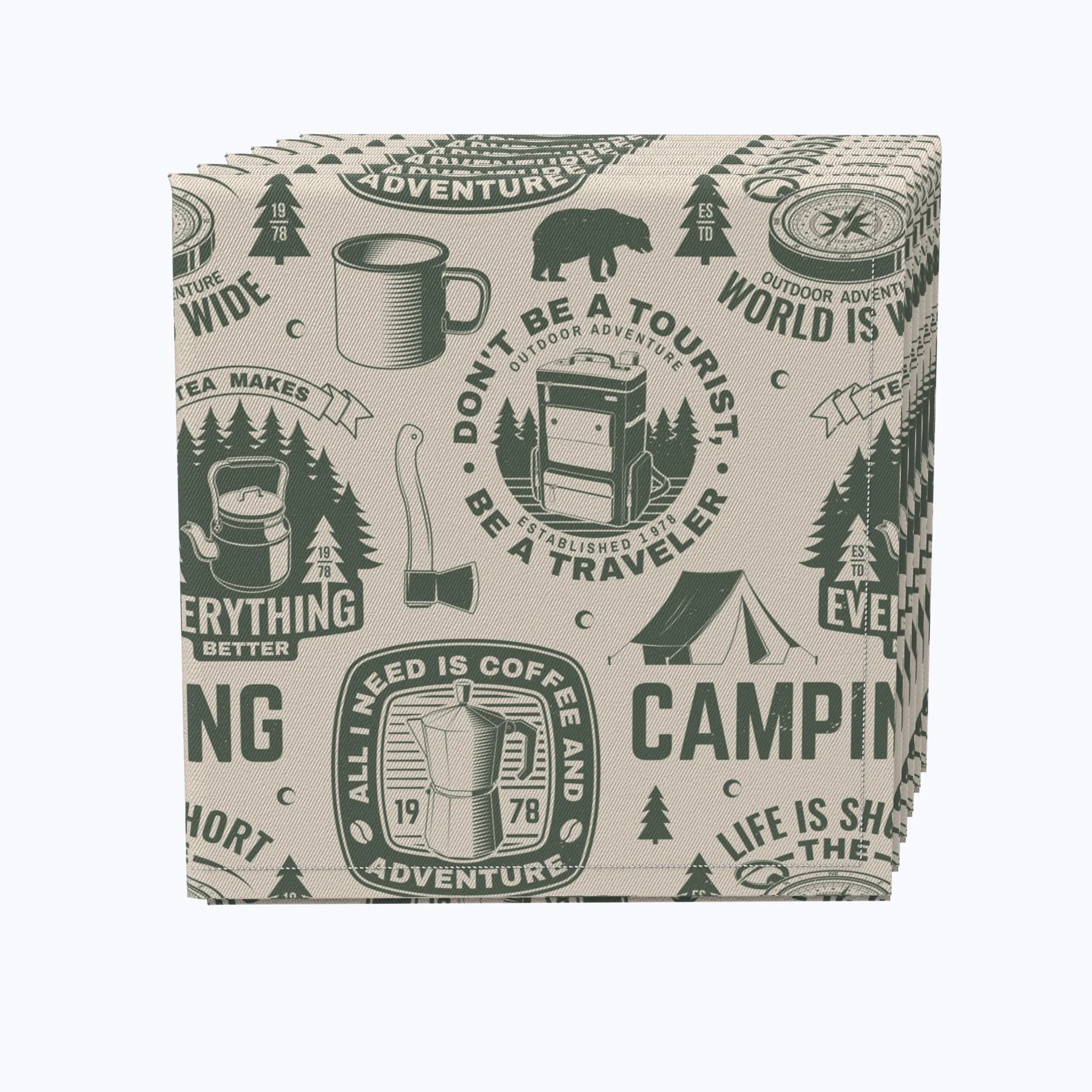 Camping Adventure Napkins