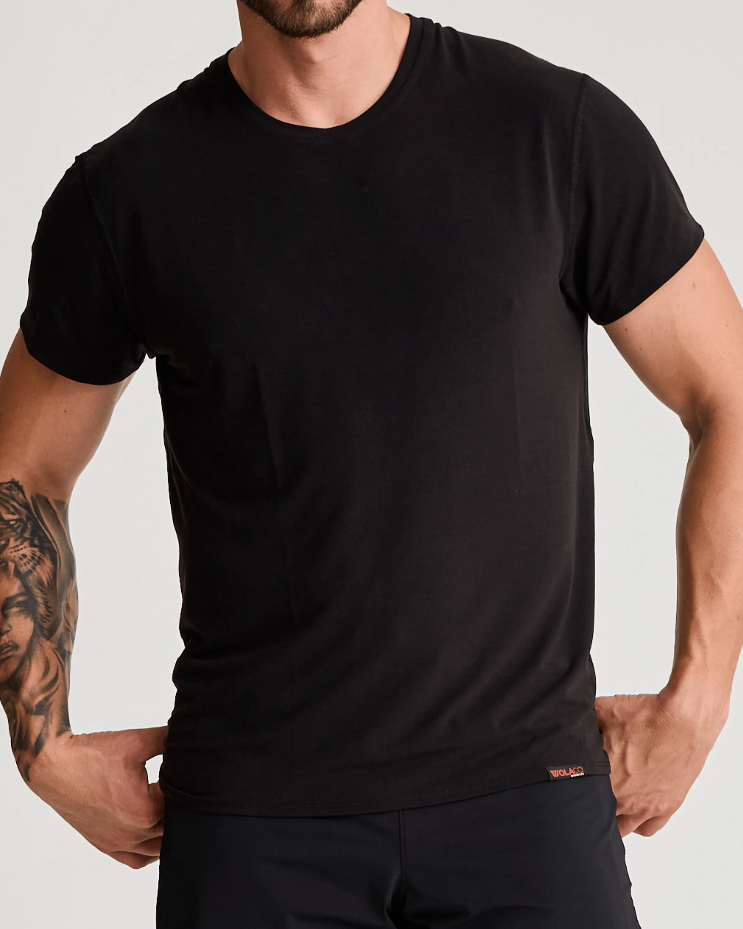 Clinton Tee in Black