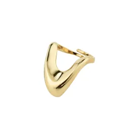 CLOUD recycled ring gold-plated