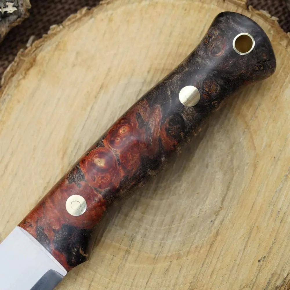 CPM3V Explorer: Black & Red Box Elder Burl