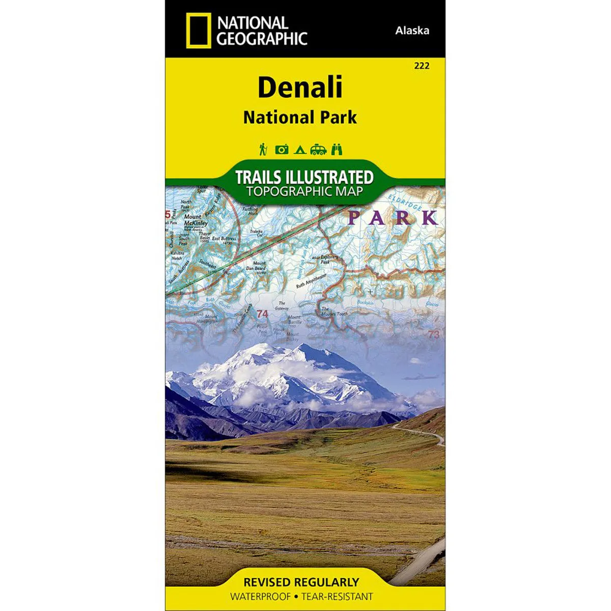 Denali National Park And Preserve Map