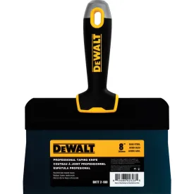 DeWalt Blue Steel Big Back Taping Knife - Soft Grip Handle