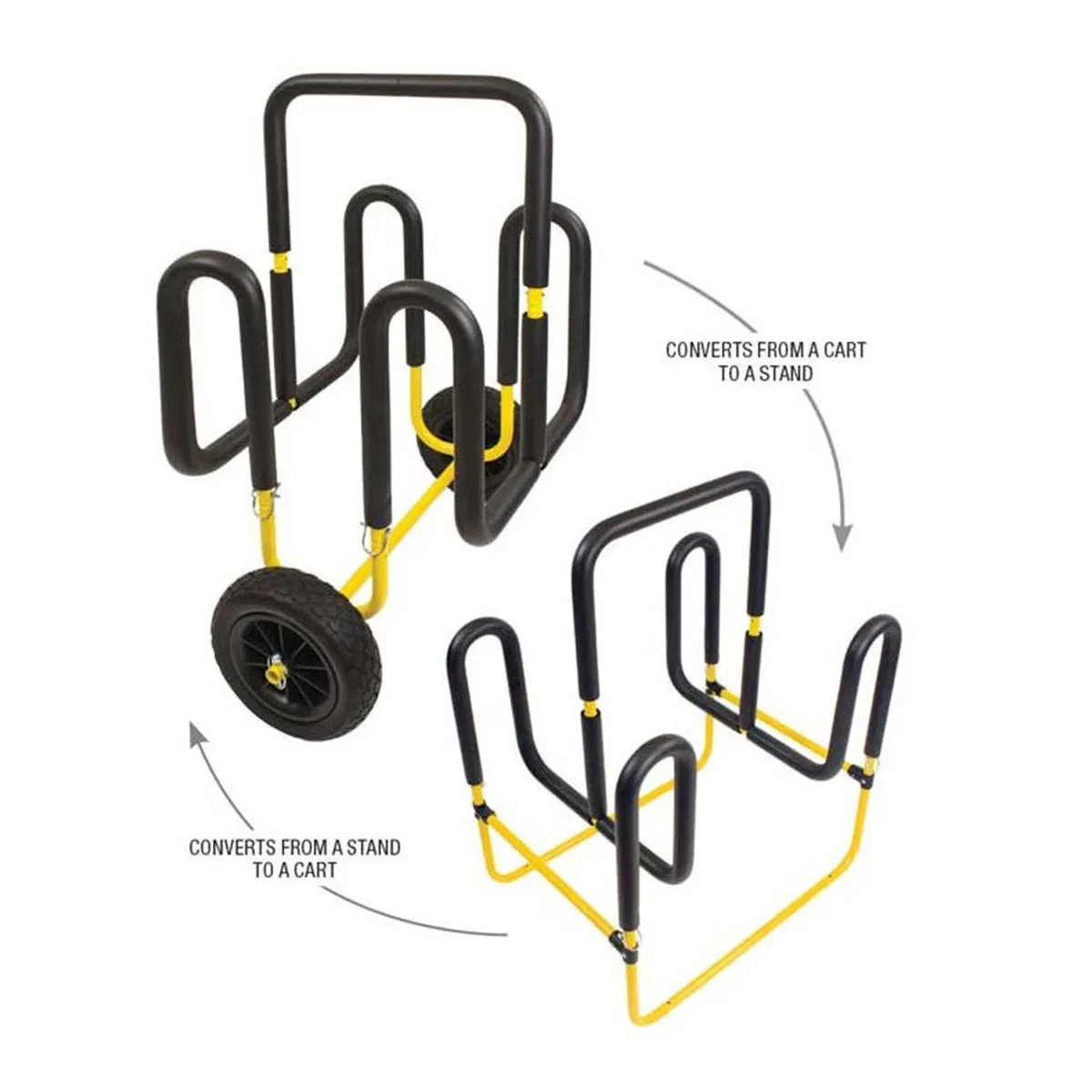 Double SUP Carrier & Stand | Converts to Stand