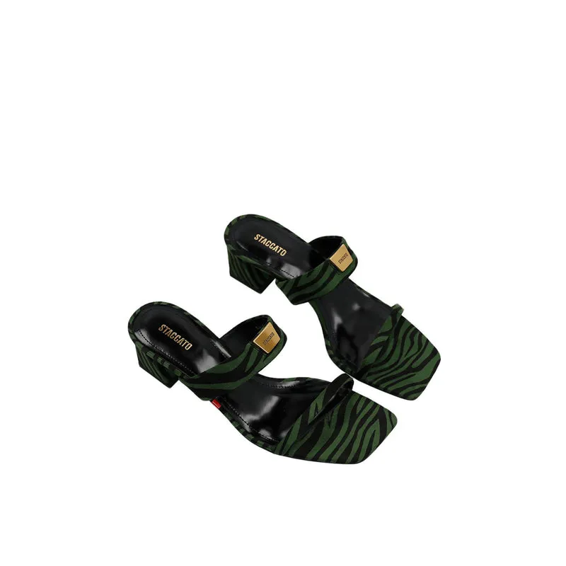 EBI59-GEN Sandal Heels - Green