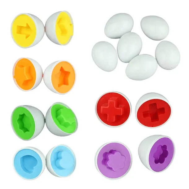 Educational Matching Eggs (12 pcs set)