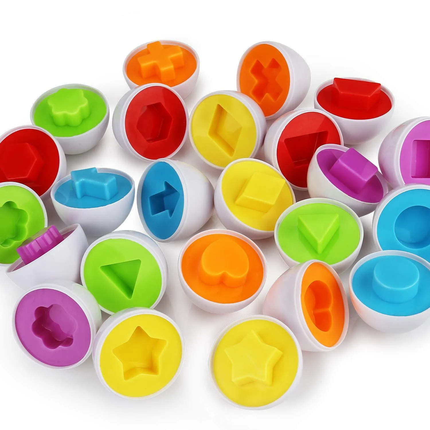 Educational Matching Eggs (12 pcs set)